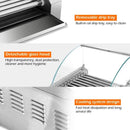 Stainless Steel 11-Roller Hot Dog Cooker, Holds 30 Hot Dogs by LJGDeals