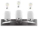 Glass Wall Sconce for 3 Bulbs by LJGDeals