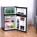 3.2 cu ft. Compact Stainless Steel Refrigerator by LJGDeals