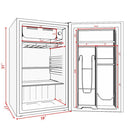 3.2 cu. ft. Mini Dorm Compact Refrigerator by LJGDeals