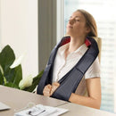 Electric Back and Neck Kneading Shoulder Massager with Heat Straps by LJGDeals