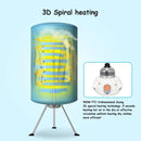 Portable Ventless Laundry Clothes Dryer Folding Drying Machine Heater by LJGDeals