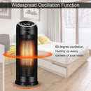 1500 W LED Portable Oscillating PTC Ceramic Space Heater by LJGDeals