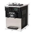 2200W Commercial 3 Flavor Ice Cream Stainless Steel Machine by LJGDeals