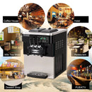 2200W Commercial 3 Flavor Ice Cream Stainless Steel Machine by LJGDeals