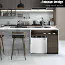 1.1 cu.ft. Compact Single Door Mini Upright Freezer by LJGDeals