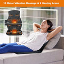 Foldable Full Body Massage Mat with 10 Vibration Motors by LJGDeals