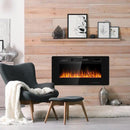 36" Slim Wall Mount Fireplace by LJGDeals