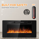 36" Slim Wall Mount Fireplace by DirectDeals