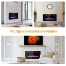 36" Slim Wall Mount Fireplace by LJGDeals