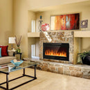 36 Inch Electric Fireplace Insert Wall Mounted with Timer by LJGDeals