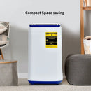 7.7 lbs Compact Full Automatic Washing Machine with Heating Function Pump by LJGDeals