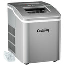 Portable Countertop Ice Maker Machine with Scoop-Silver by LJGDeals