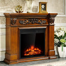 22.5 Inch Electric Fireplace Insert Freestanding and Recessed Heater by LJGDeals