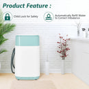 8lbs Portable Fully Automatic Washing Machine with Drain Pump by LJGDeals