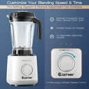 1500W Countertop Blender with 10 Speeds & 6 Preset Programs by DirectDeals