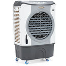 4-in-1 Industrial Evaporative Air Cooler Fan with 12 Gallon Tank and Wheels-Gray by LJGDeals