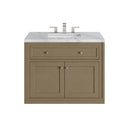 James Martin Chicago 36" Single Bathroom Vanity, Walnut Whisper