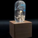 Wood light base with screw socket by EP Designlab LLC