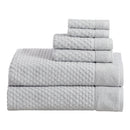 Cotton Diamond Waffle Weave Bath Towel Set - Grayson Collection by Great Bay Home