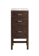 James Martin Addison 15" Base Cabinet, Mid-Century Acacia