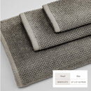 Cotton Textured Bath Towel Set - Acacia Collection by Great Bay Home