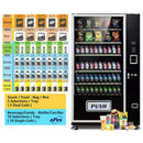Epx Extra Large 6FT Snacks And Drinks Combo Vending Machine With Dual Zone Refrigeration And Bill Acceptor [EP-G660] (SAK12960)