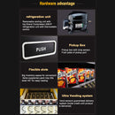 Epx Extra Large 6FT Snacks And Drinks Combo Vending Machine With Dual Zone Refrigeration And Bill Acceptor [EP-G660] (SAK12960)