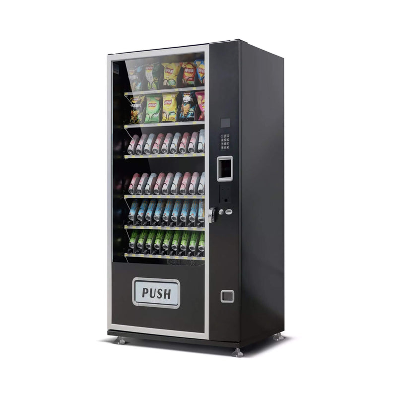 Epx Extra Large 6FT Snacks And Drinks Combo Vending Machine With Dual Zone Refrigeration And Bill Acceptor [EP-G660] (SAK12960)