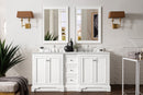 James Martin De Soto 72" Double Bathroom Vanity, Bright White
