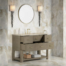 James Martin Lucian 48" Single Bathroom Vanity, Pebble Oak