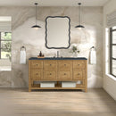 James Martin Breckenridge 60" Single Bathroom Vanity, Light Natural Oak