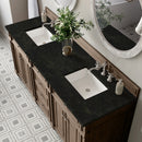 James Martin Bristol 72" Double Bathroom Vanity, Whitewashed Walnut