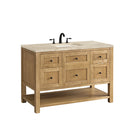 James Martin Breckenridge 48" Single Bathroom Vanity, Light Natural Oak