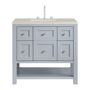James Martin Breckenridge 36" Single Bathroom Vanity, Serenity Blue
