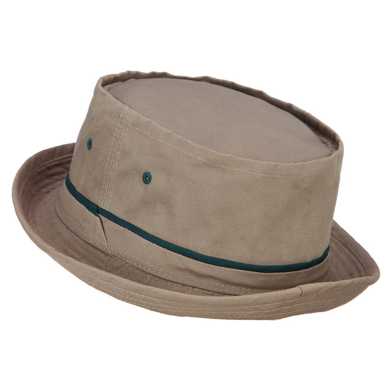 Striped Roll Up Bucket Hat
