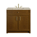 James Martin Bellshire 36" Single Bathroom Vanity, Honey Oak