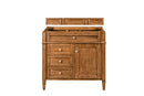 James Martin Brittany 36" Single Bathroom Vanity, Saddle Brown