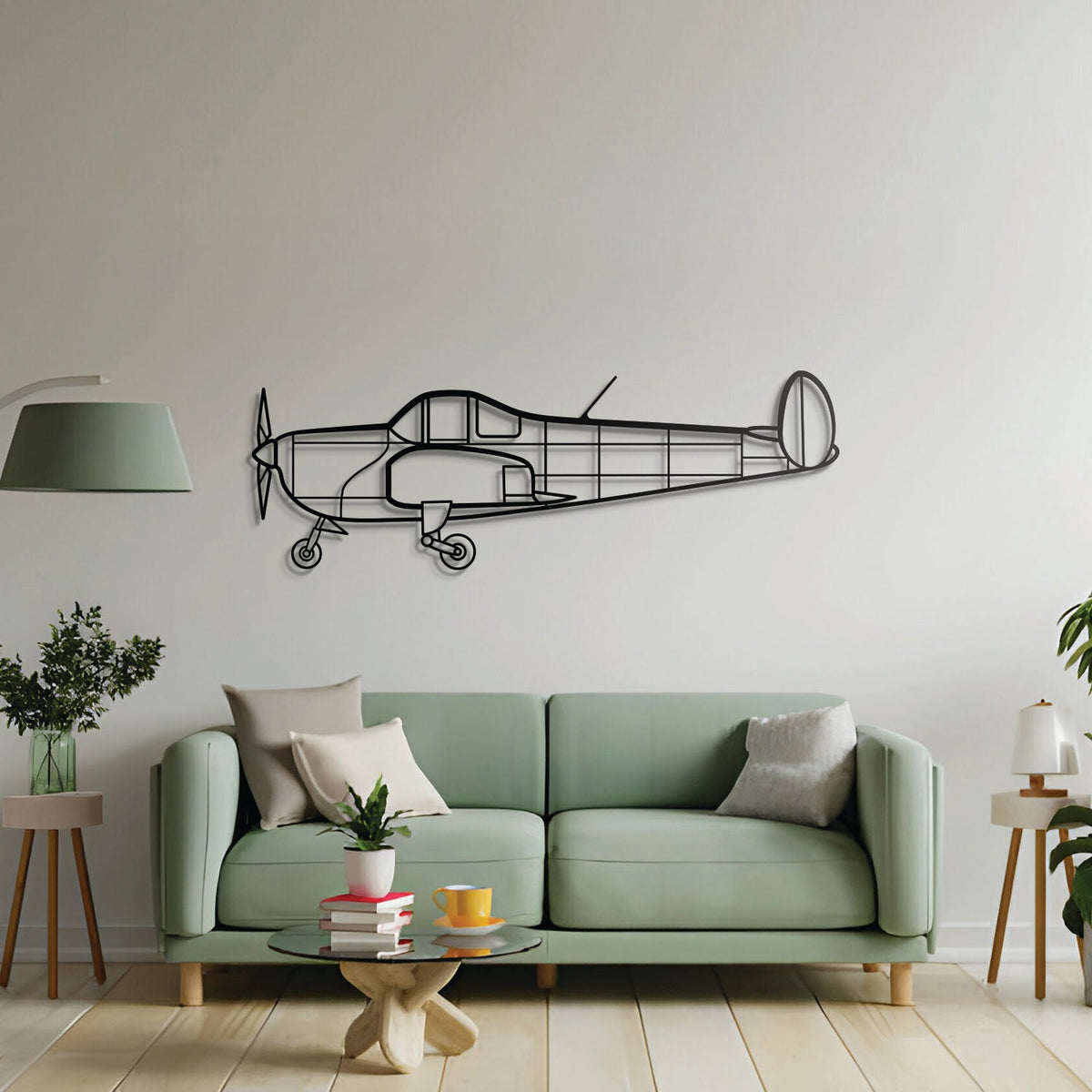 Ercoupe 415-C Metal Aircraft Wall Art - NCP0066, photo 4 of 5