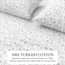 Turkish Cotton Flannel Sheet - Stratton Collection by Great Bay Home