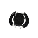 Ergonomic black coffee machine cleaning brush kitchen maintenance tool by Decorbites