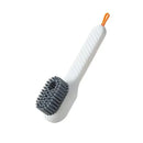Ergonomic white electric cleaning brush for kitchen and bathroom by Decorbites