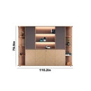 Sona · Office Shelves w/ Lighting & Cabinets