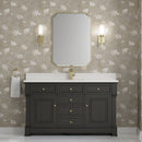 James Martin Brookfield 60" Single Bathroom Vanity, Black Onyx