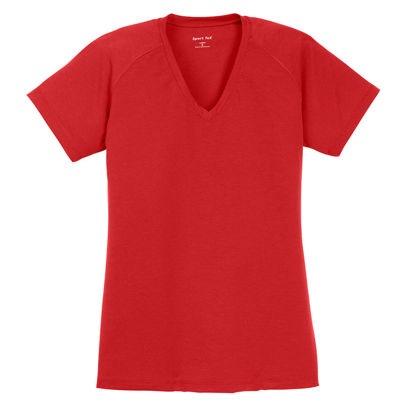 Ladies Big Size Ultimate Performance V-Neck T-Shirt