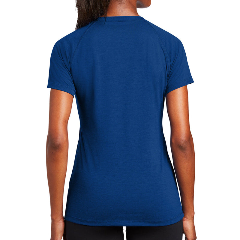 Ladies Big Size Ultimate Performance V-Neck T-Shirt