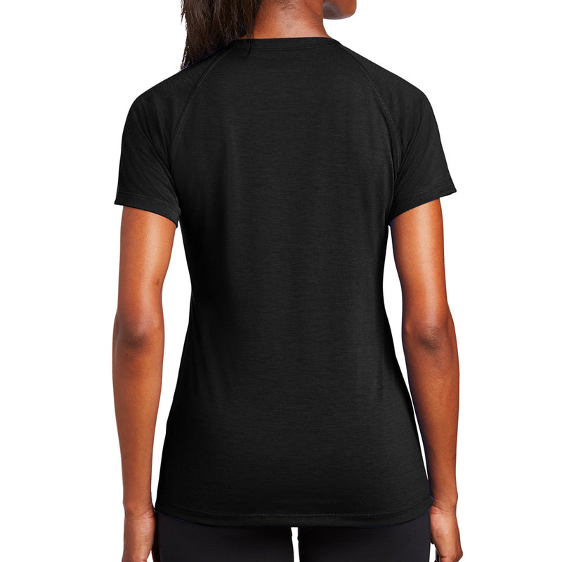 Ladies Big Size Ultimate Performance V-Neck T-Shirt
