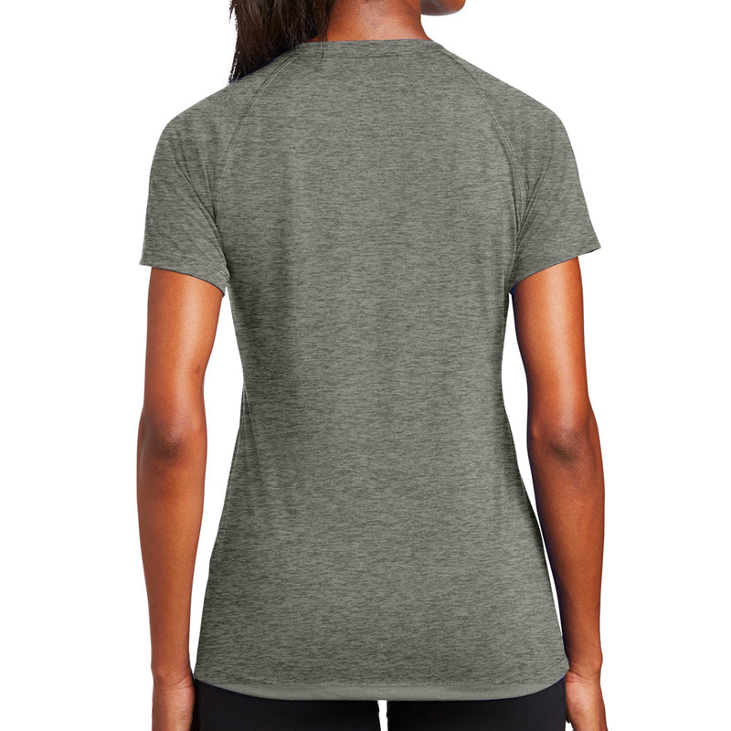 Ladies Big Size Ultimate Performance V-Neck T-Shirt