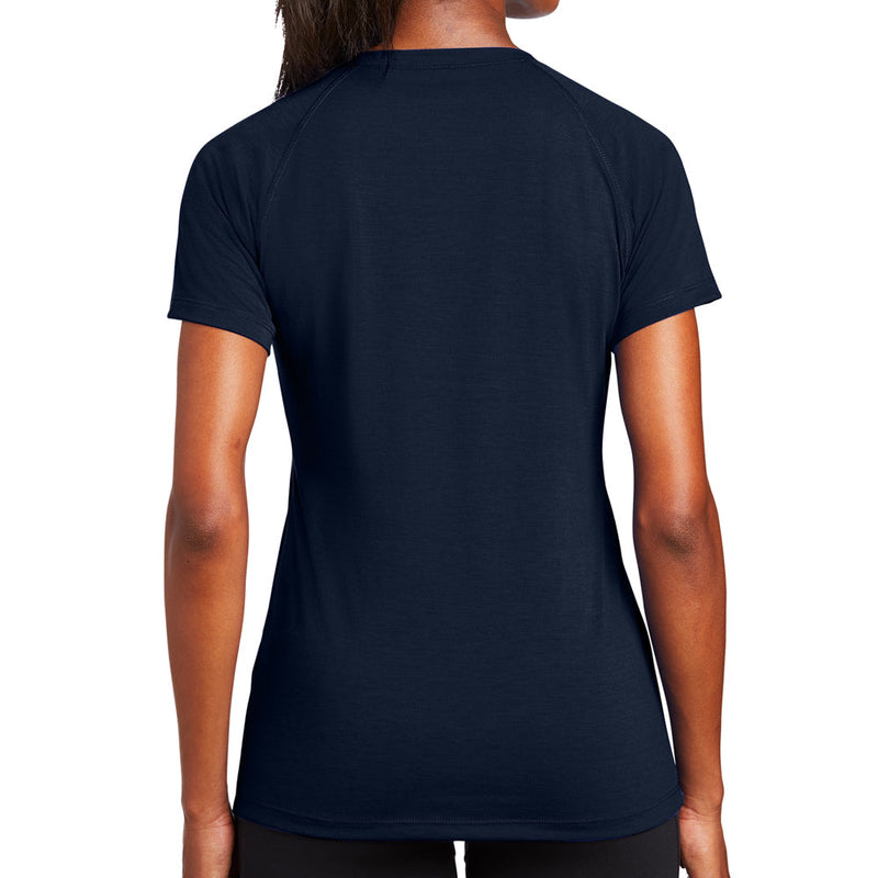 Ladies Big Size Ultimate Performance V-Neck T-Shirt