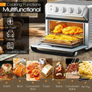 21.5 Quart 1800W Air Fryer Toaster Countertop Convection Oven with Recipe by LJGDeals